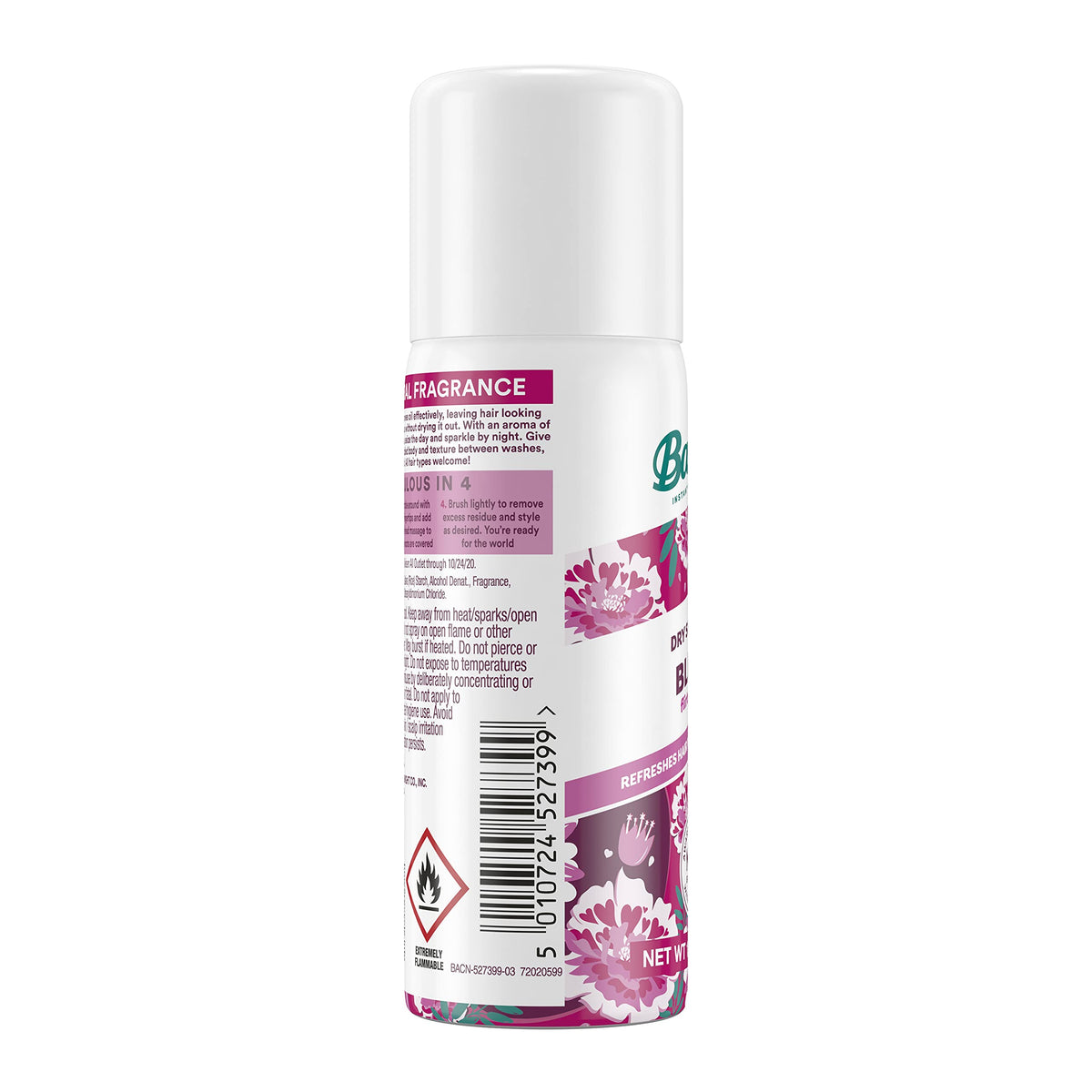 Batiste application at roots demonstrating volume and refresh benefit