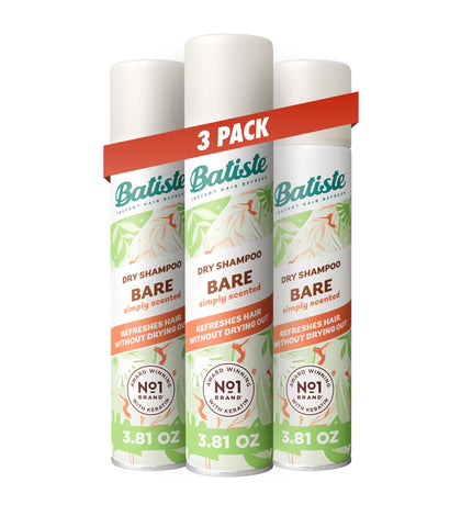 Batiste front packaging showing bare scent and 3-pack convenience