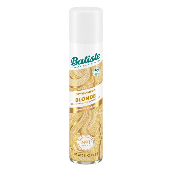 Batiste aerosol nozzle spraying mist for quick touch-ups and volume