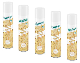 Batiste Blonde front packaging showing five cans and product benefit