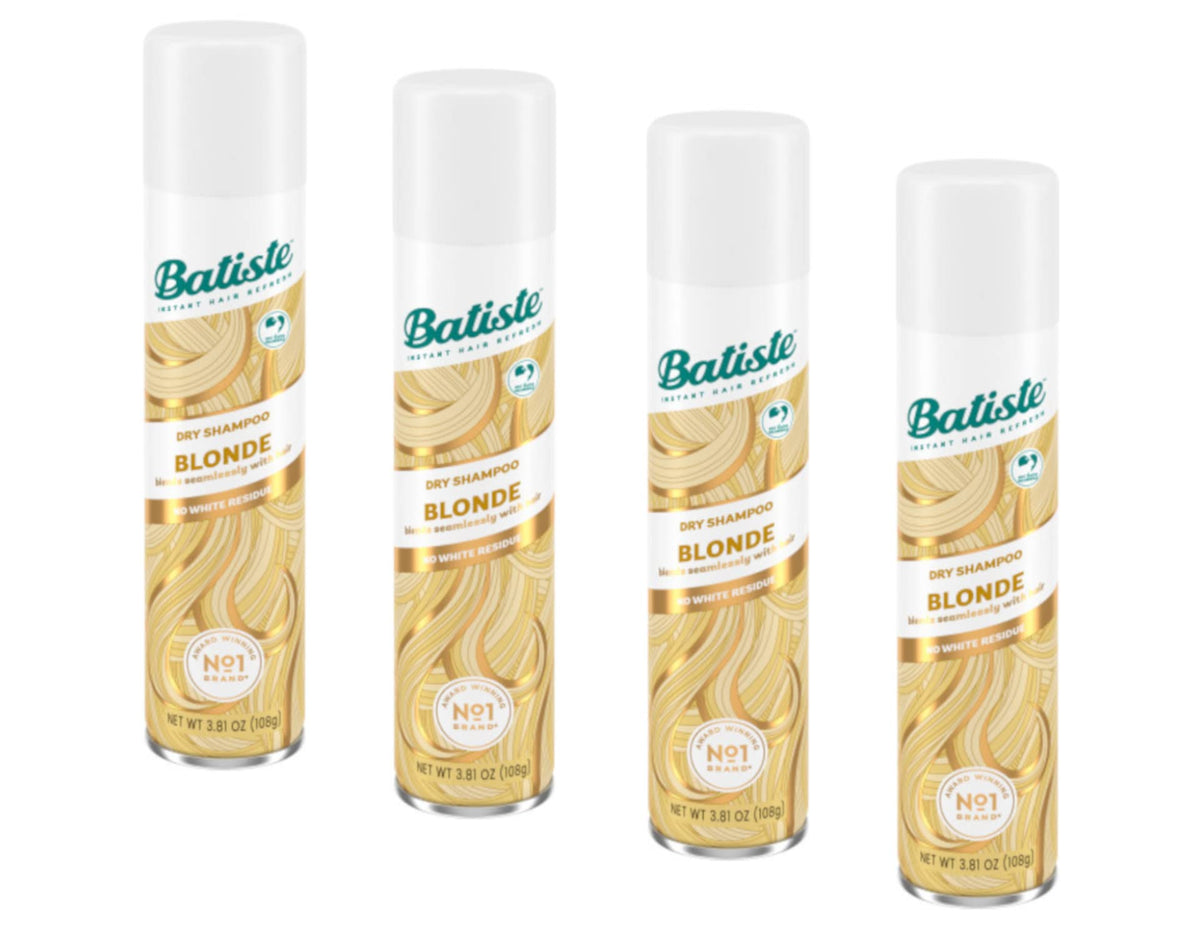 Batiste front packaging showing four cans and instant refresh benefit
