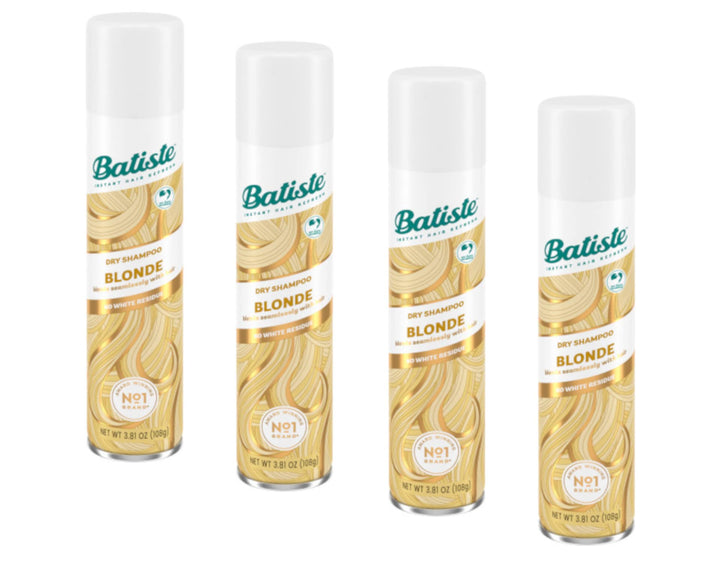 Batiste front packaging showing four cans and instant refresh benefit