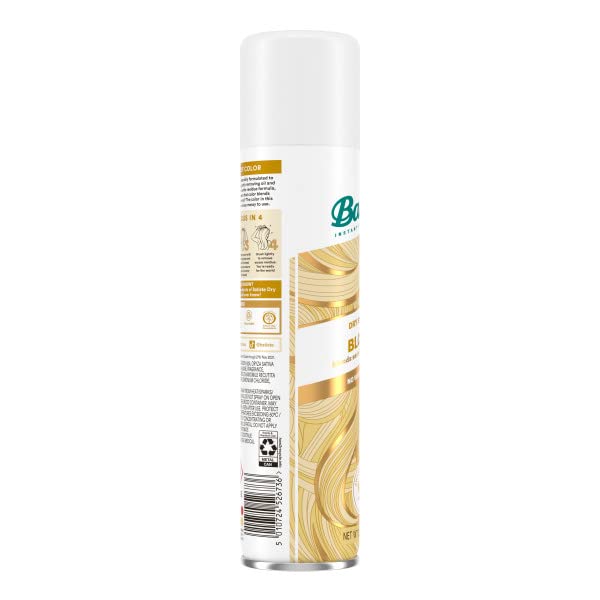 Batiste Blonde root application demo showing oil absorption benefit