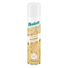 Batiste Blonde label detail highlighting tinted formula and instructions