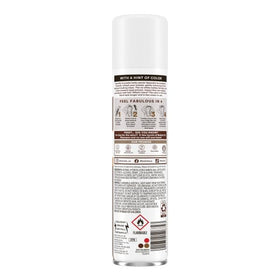 Batiste Brunette texture on dark hair showing added volume and no white cast