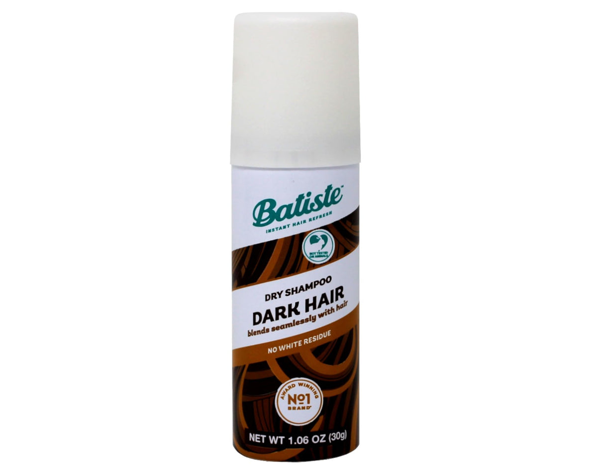 Batiste dark spray texture close-up highlighting tint and fine mist benefit