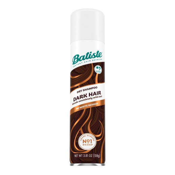 Batiste spray action demonstrating quick oil absorption benefit
