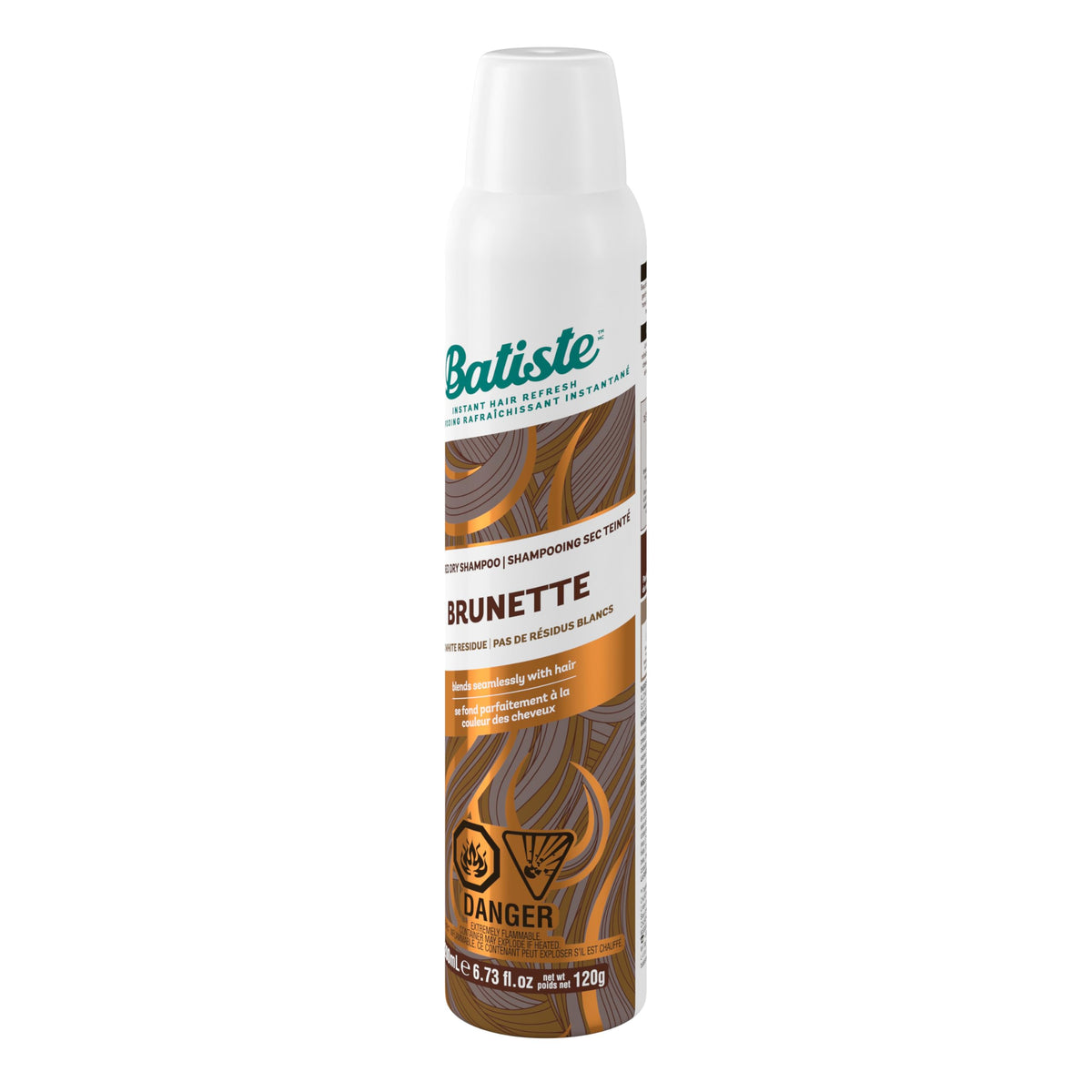 Batiste next to hand for scale showing the portable 6.73 fl oz size benefit