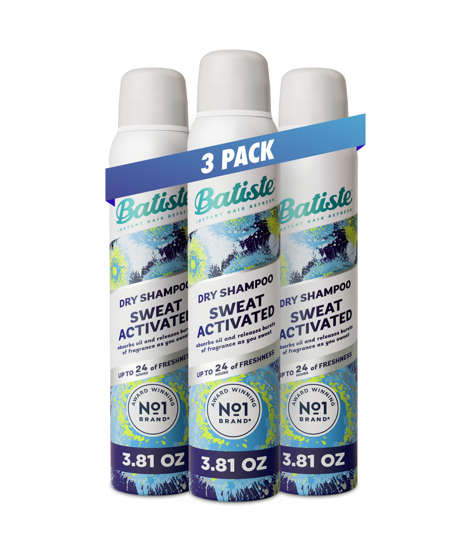 Batiste front packaging shows product and value pack for quick refresh