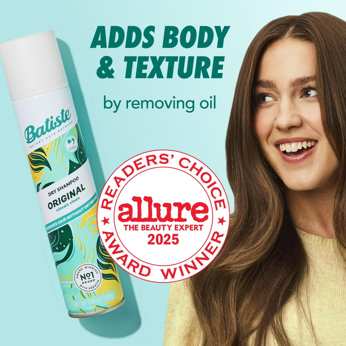 Batiste in gym bag styled for on-the-go refresh benefit
