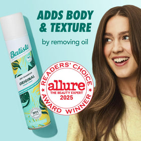 Batiste in gym bag styled for on-the-go refresh benefit