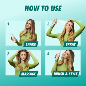 Batiste product label focused on ingredient benefits and exclusions