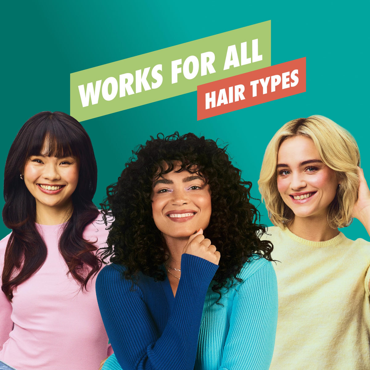 Batiste in lifestyle scene for busy woman saving styling time