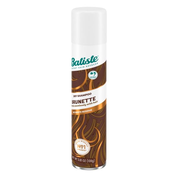 Batiste medium brunette before and after roots showing reduced oil shine