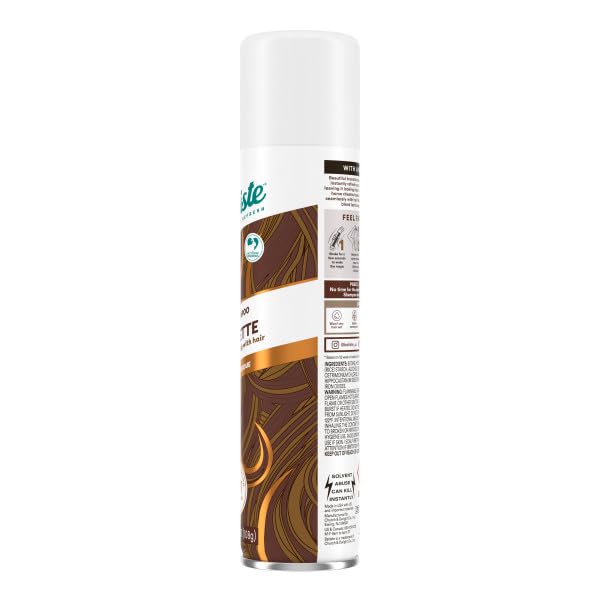 Batiste medium brunette styling updo demonstration adds lift and texture