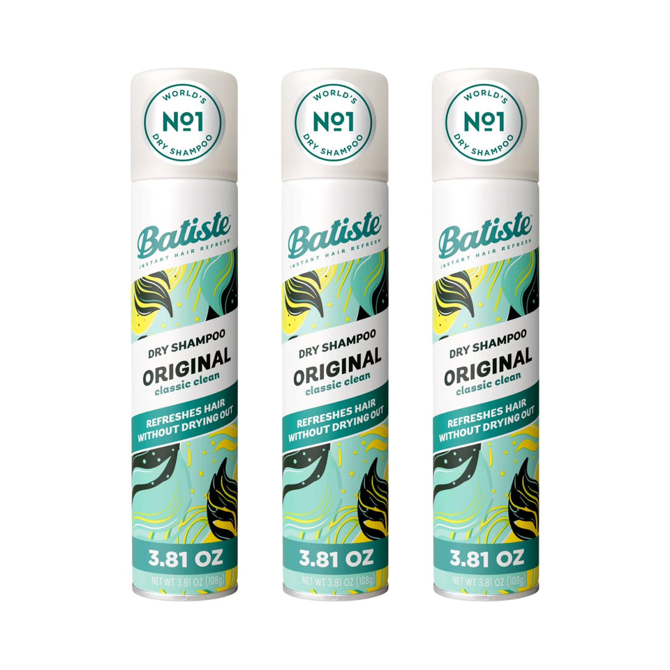Batiste front packaging showing brand and product benefits for quick refresh