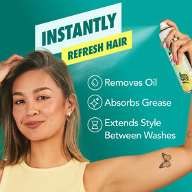 Batiste product label detail highlighting ingredients and clean-formula benefits