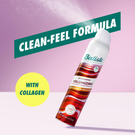 Styled hair using Batiste in morning routine for long-lasting body benefit