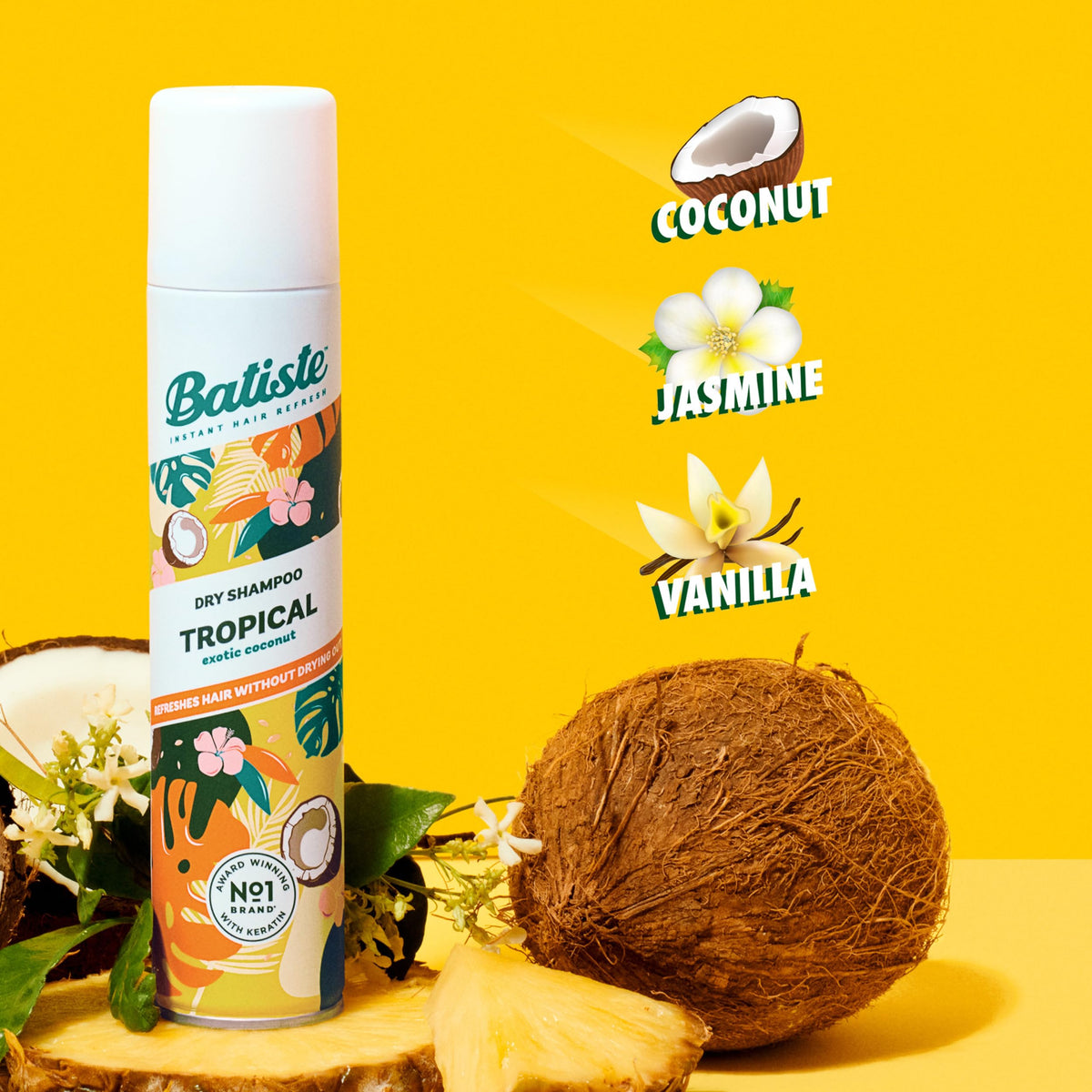 Batiste after use volume shot showing lift and refreshed hair