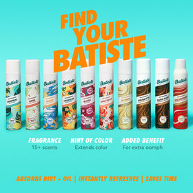 Batiste coconut jasmine visual evoking scent notes and fresh hair