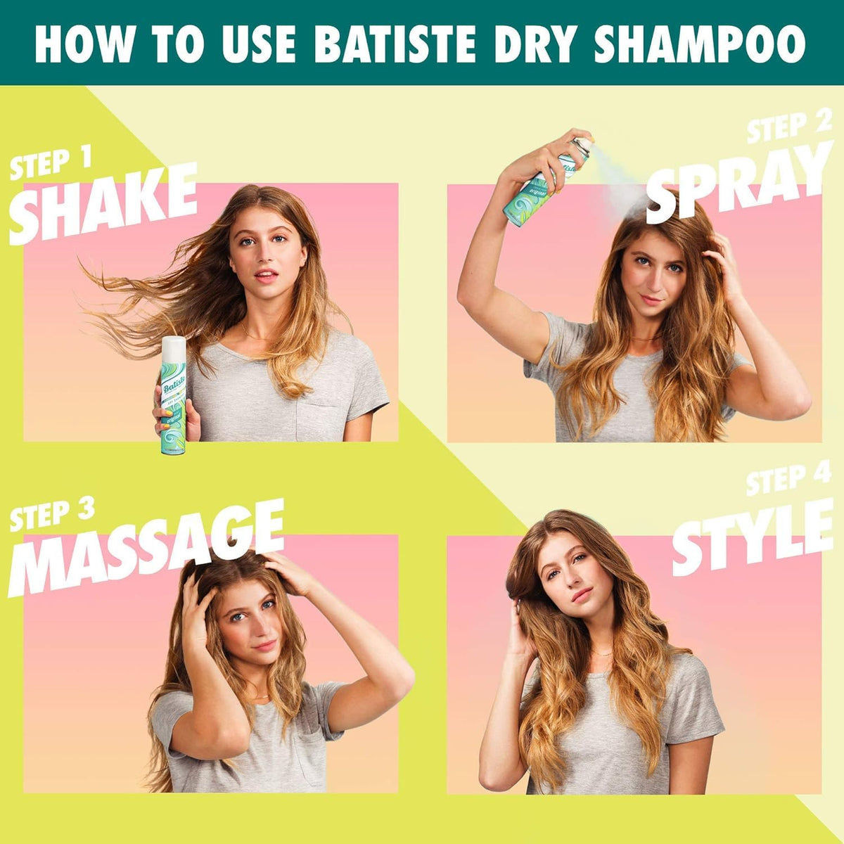 Batiste bottle in hand to show 4.23 oz travel-friendly size advantage