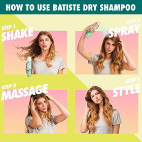 Batiste bottle in hand to show 4.23 oz travel-friendly size advantage