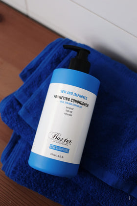 Baxter of California ingredient label close-up showing active extracts and proteins