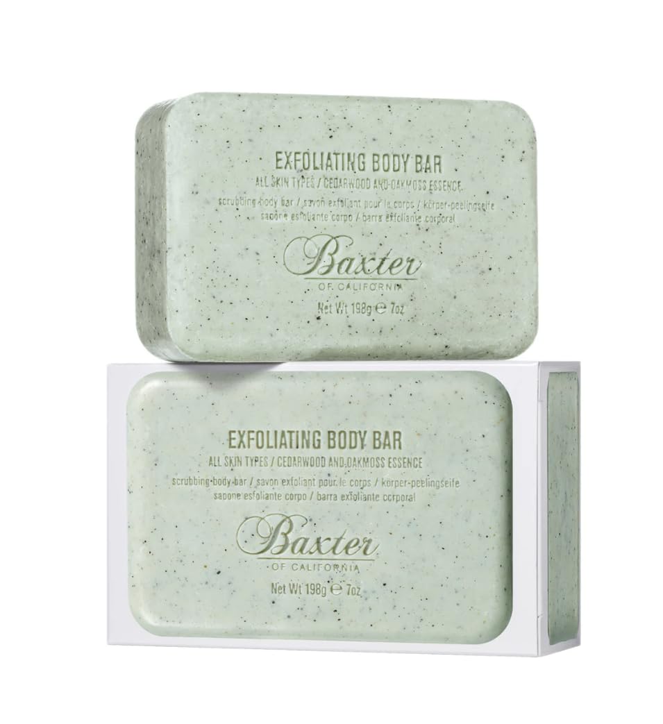 Baxter of California bar front packaging showing clean design and size