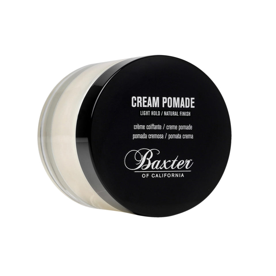 Baxter of California front jar showing packaging and travel-ready size