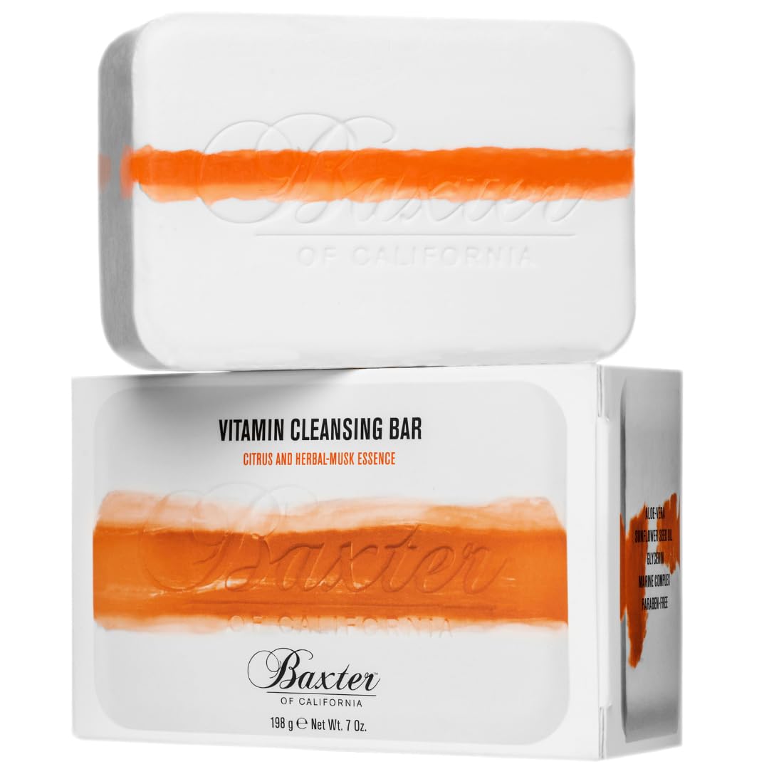 Baxter of California front packaging showing bar and gift-ready presentation benefit