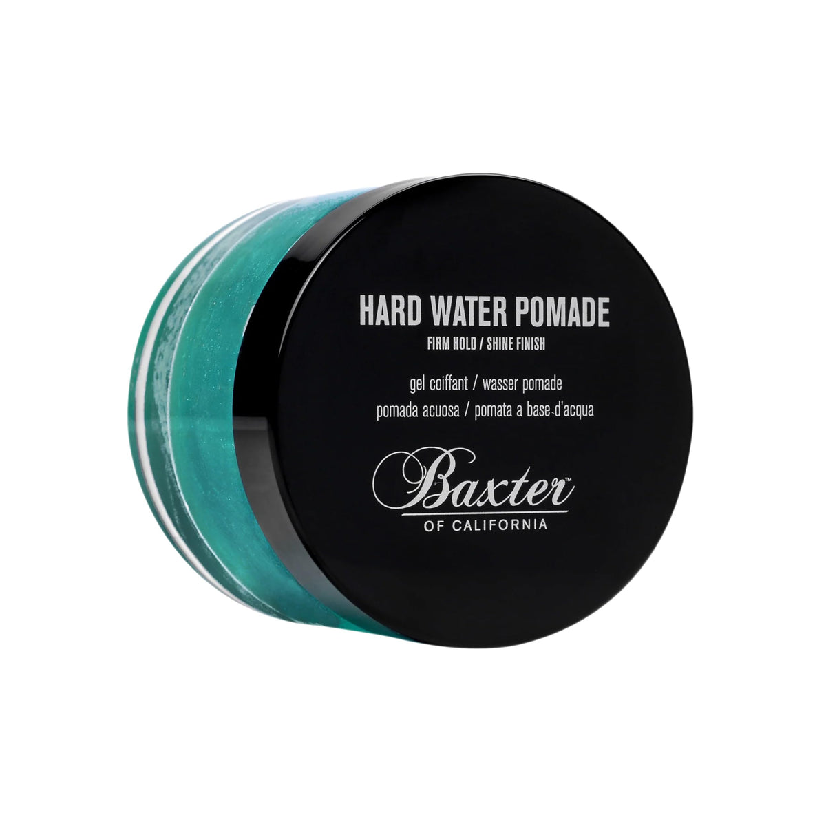 Baxter of California front packaging showing product benefits and compact design