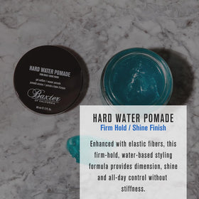 Baxter of California open pomade texture highlighting creamy, workable consistency