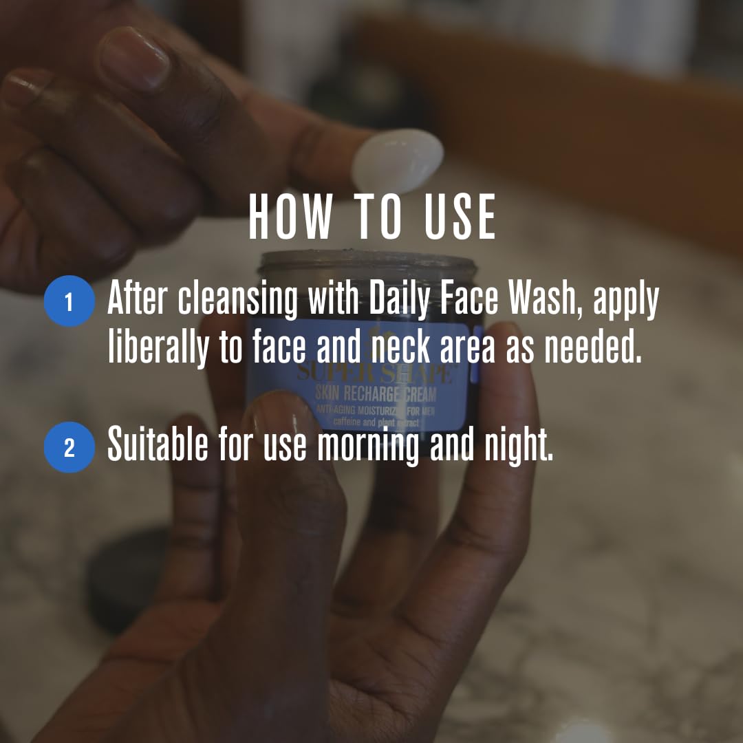 Baxter of California cream being applied in morning routine for refreshed skin benefit
