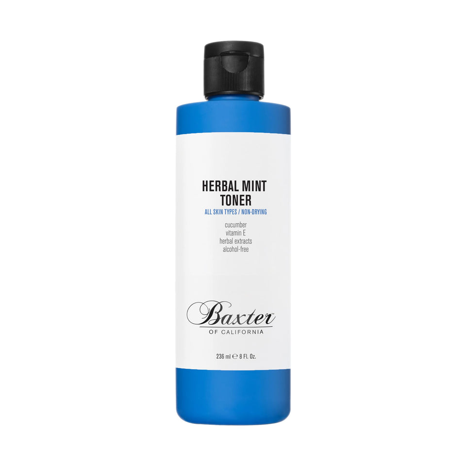 Baxter of California front bottle view showing clean packaging and benefits