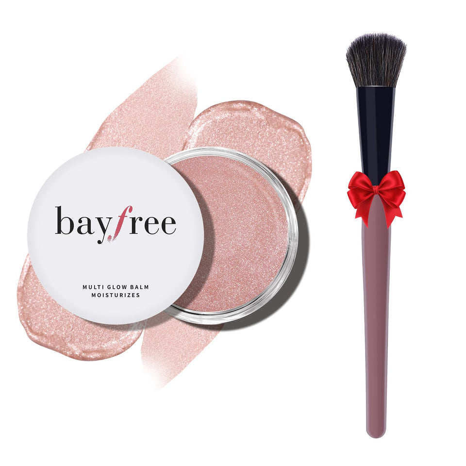 bayfree front packaging compact showing product and shade for easy selection