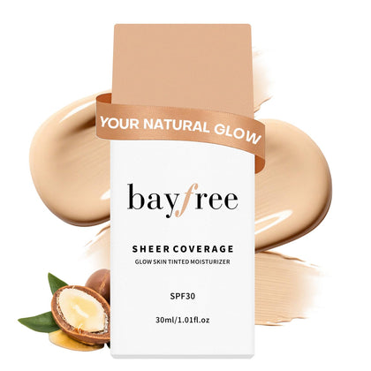 bayfree front packaging showing sleek tube and product benefit