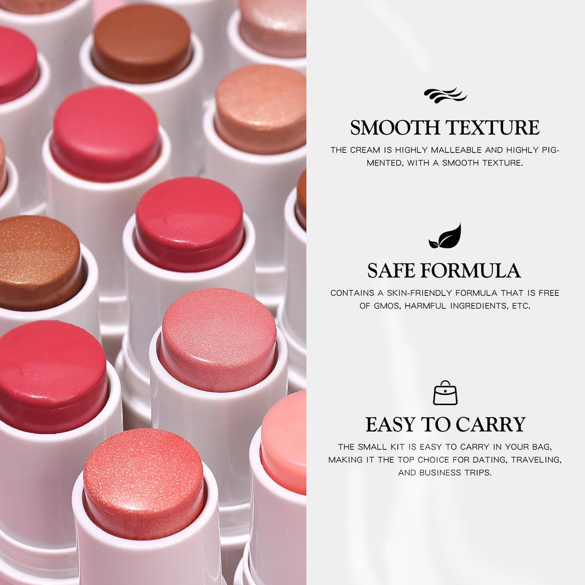 bayfree open stick revealing product tip for precise application and easy twist-up control