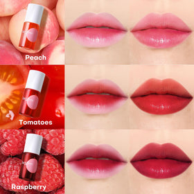bayfree swatches on arm showing shade range and high pigment payoff