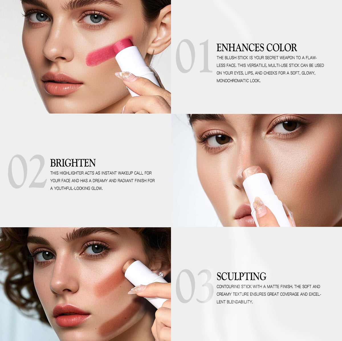 bayfree cream texture close-up demonstrating smooth blendability and cream-to-powder finish benefit