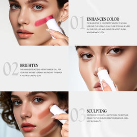 bayfree cream texture close-up demonstrating smooth blendability and cream-to-powder finish benefit