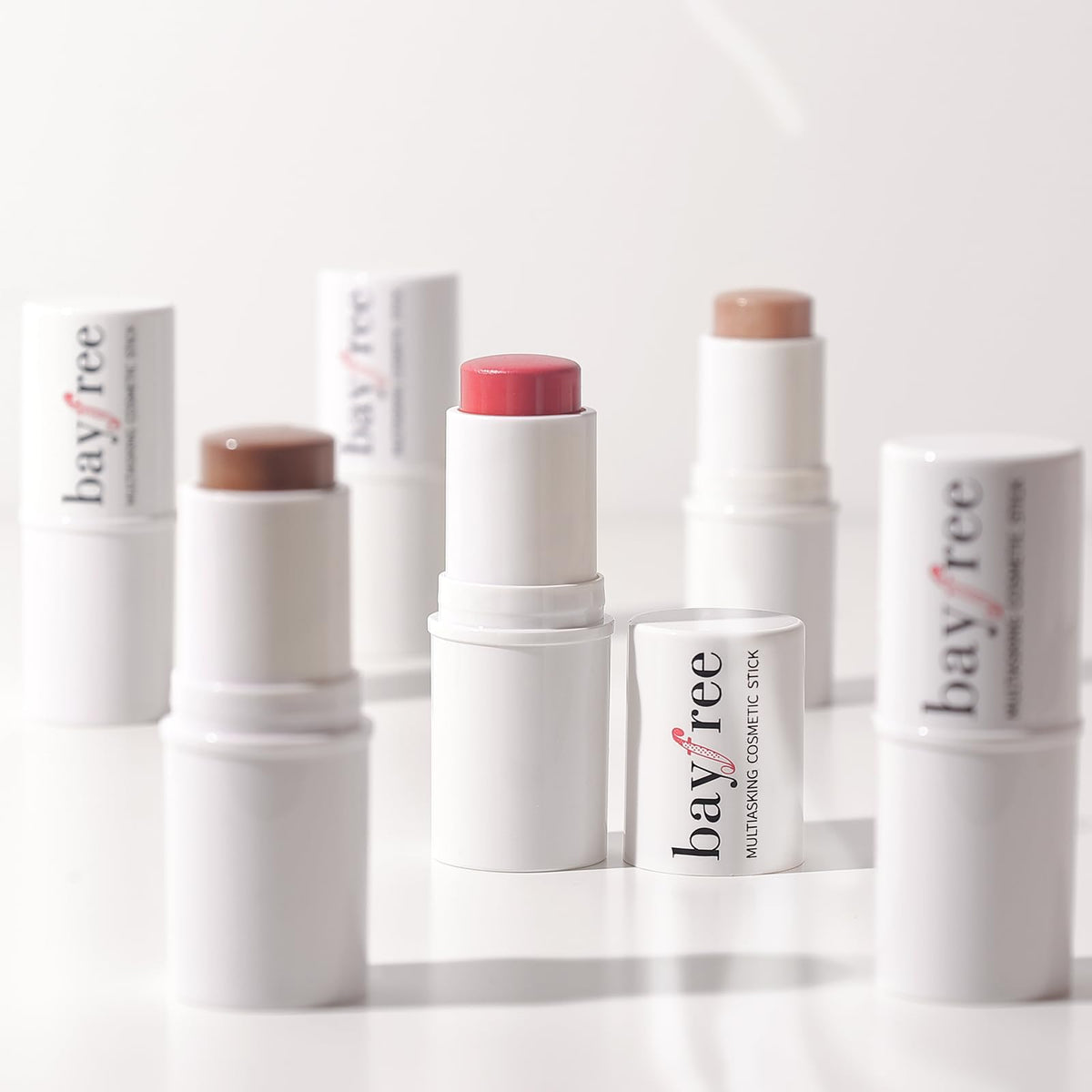 bayfree trio flatlay arranged to display all three shades and versatile everyday use