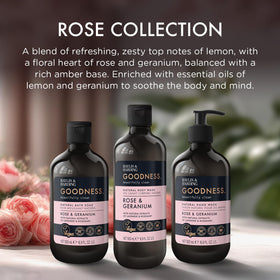 Baylis & Harding ingredients panel close-up showing natural-derived focus
