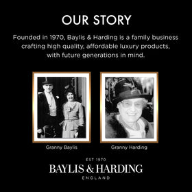 Baylis & Harding three-pack arranged to show value and consistent scent
