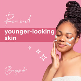 Bayside jawline and neck usage with scale showing strip size benefit