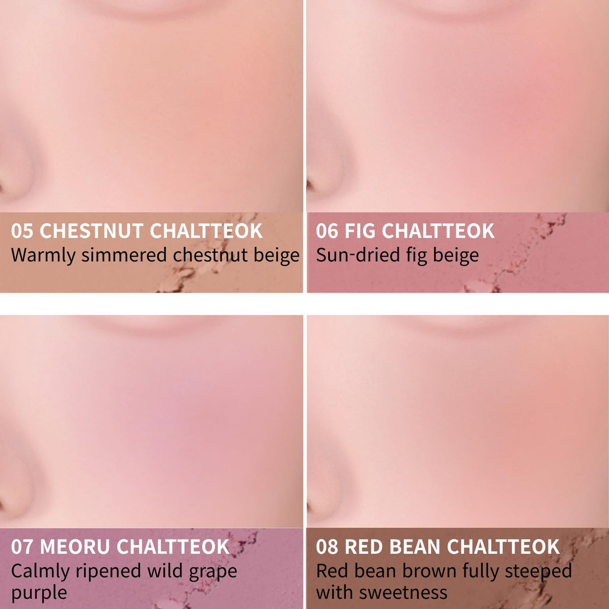 BBIA peach shade swatched on arm showing true color payoff and buildability