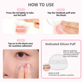 BBIA blush with other makeup items flatlay suggesting everyday routine benefit