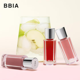 BBIA gloss layered over matte lipstick for added shine and dimension