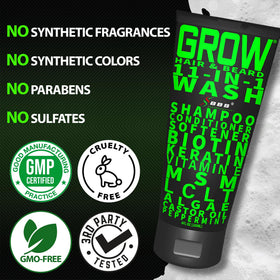 BBS BEST BEARD STUFF scalp massage lather easing itch and flakes