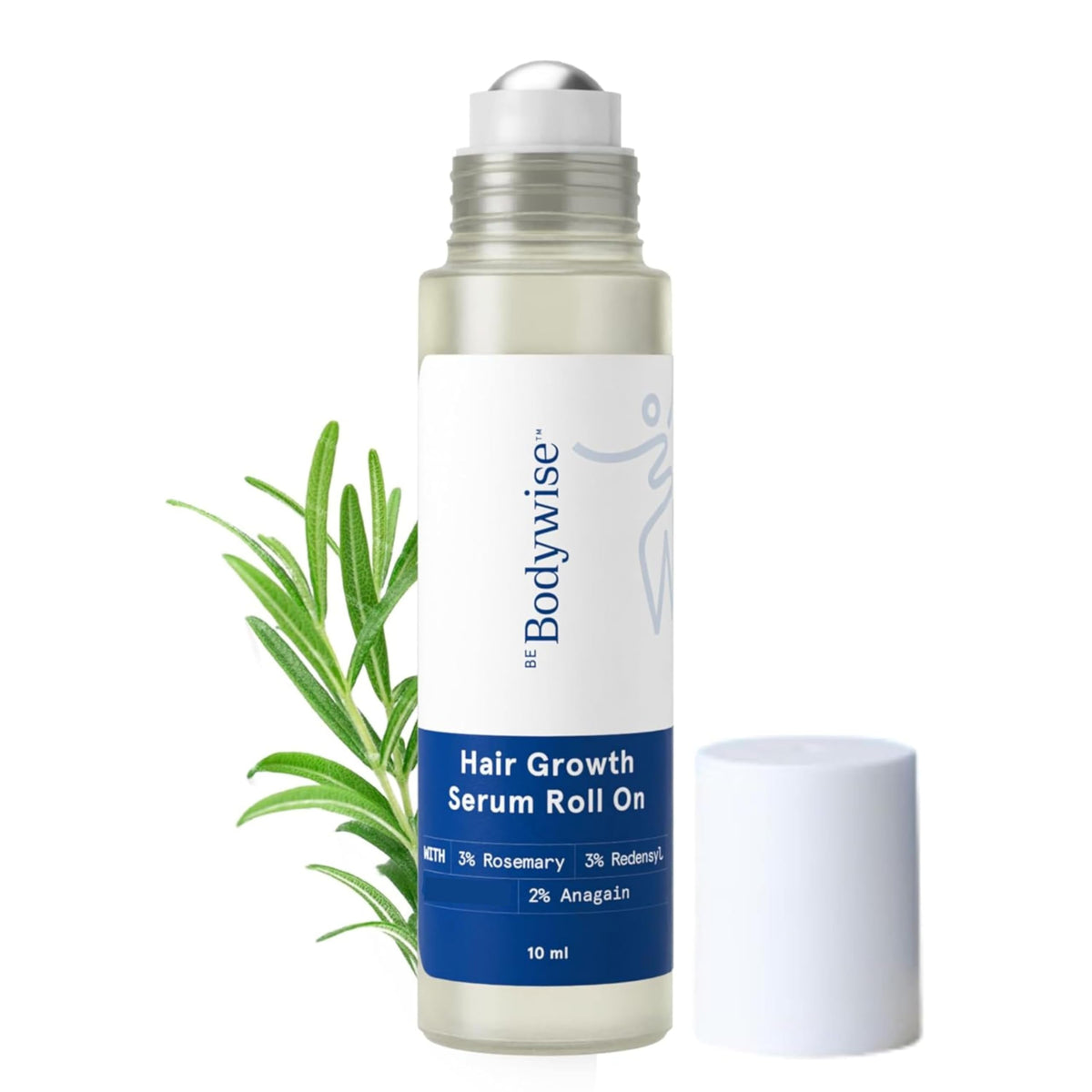 Be Bodywise roll-on front packaging showing compact 10 ml bottle and brand