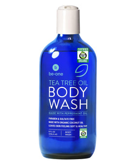 BE-ONE ORGANICS front bottle view showing label and organic branding benefits